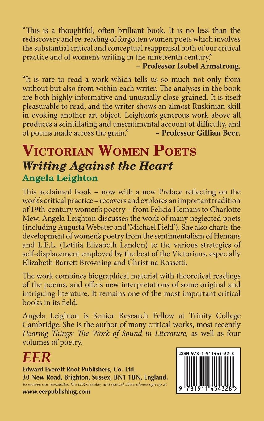 Rückseitencover Victorian Women Poets