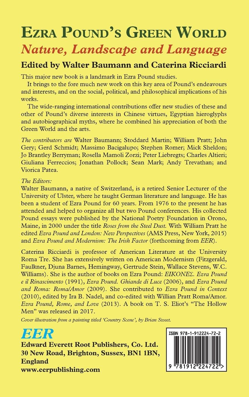 Rückseitencover Ezra Pound's Green World
