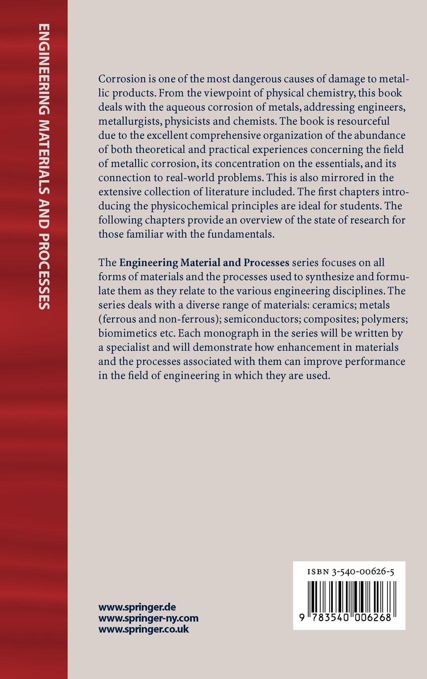 Rückseitencover Corrosion of Metals