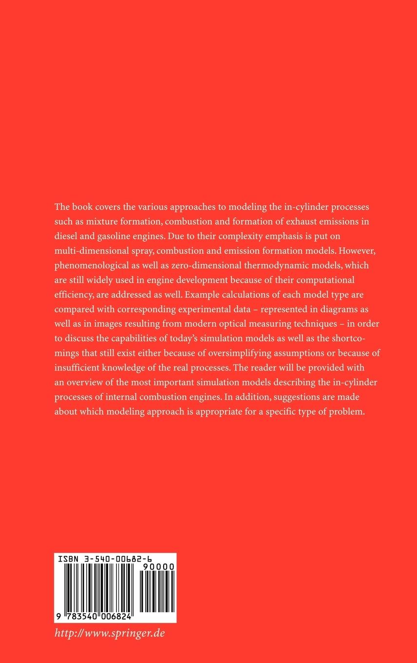 Rückseitencover Modeling Engine Spray and Combustion Processes