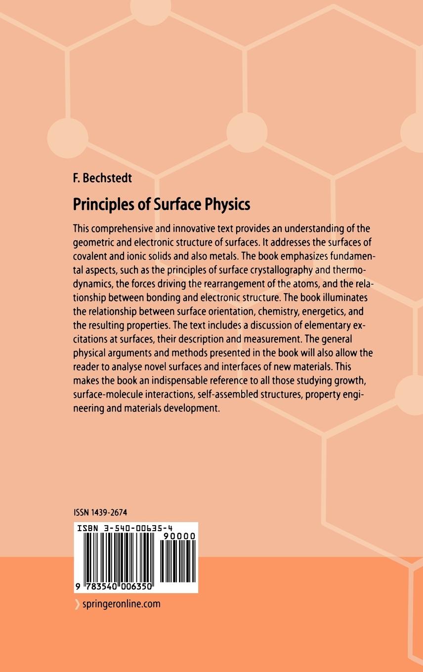 Rückseitencover Principles of Surface Physics