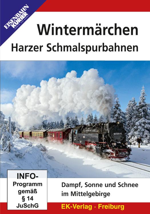 Vorderes Coverbild Wintermärchen Harzer Schmalspurbahnen
