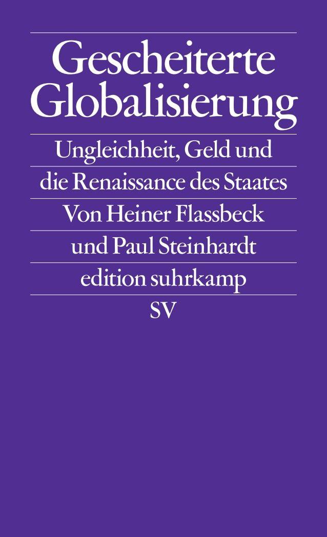 Vorderes Coverbild Gescheiterte Globalisierung
