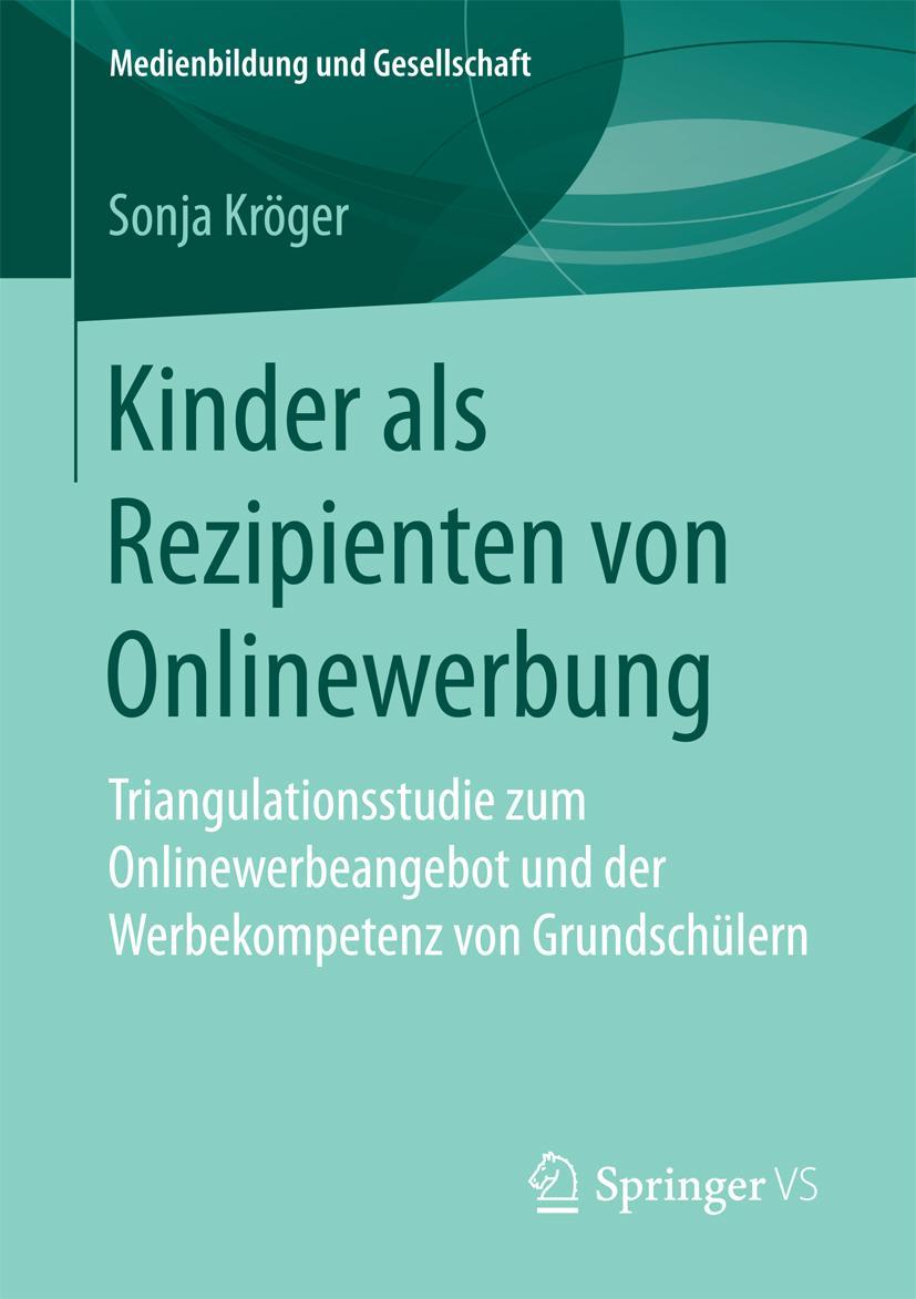 Vorderes Coverbild Kinder als Rezipienten von Onlinewerbung