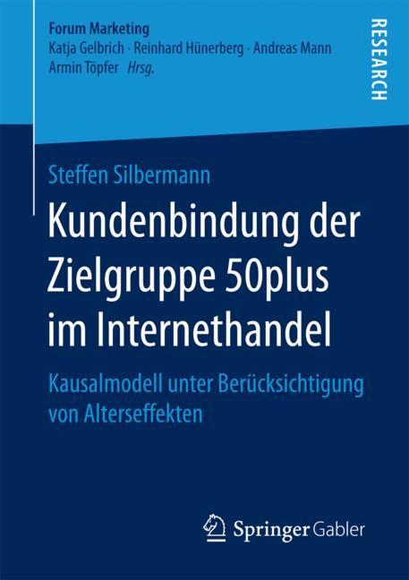Vorderes Coverbild Kundenbindung der Zielgruppe 50plus im Internethandel