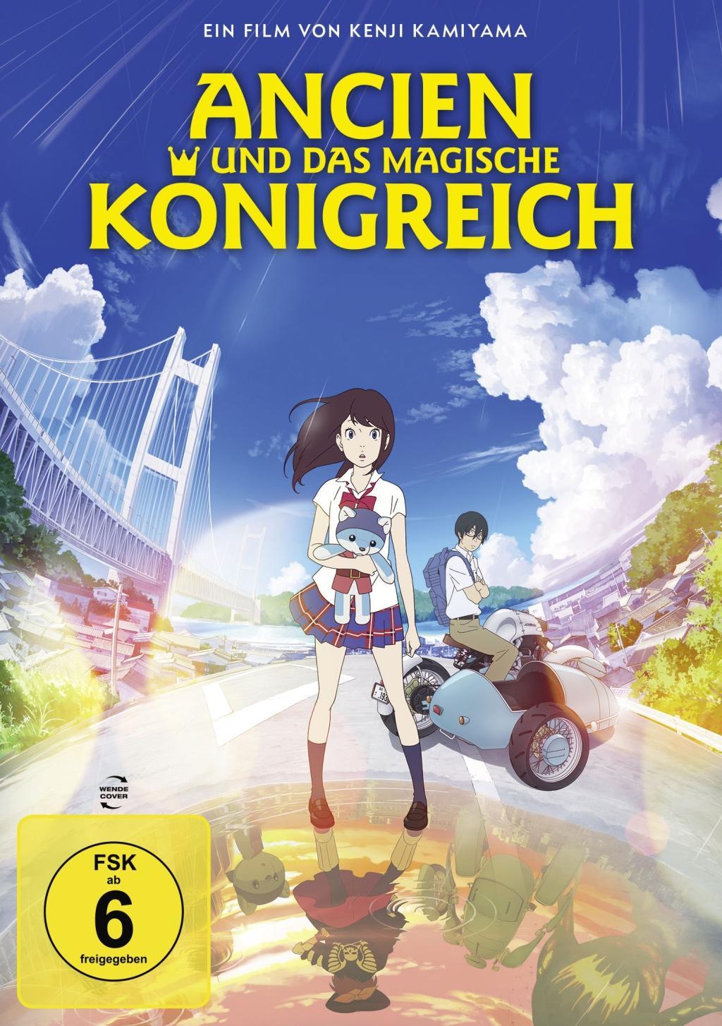 Vorderes Coverbild Ancien und das magische Königreich
