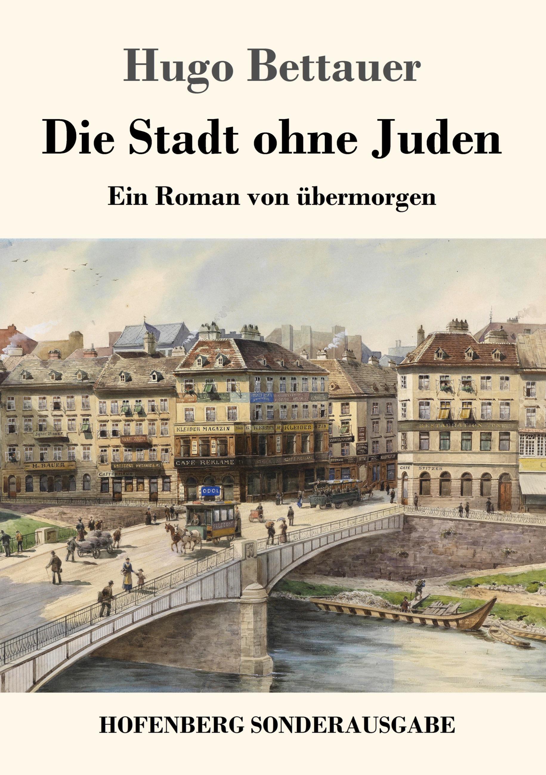 Vorderes Coverbild Die Stadt ohne Juden