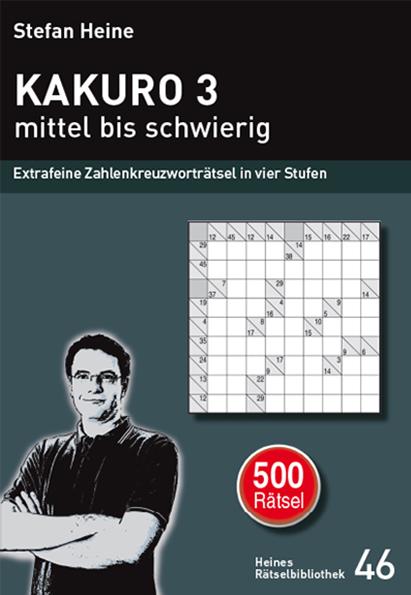 Vorderes Coverbild KAKURO 3 - mittel bis schwierig