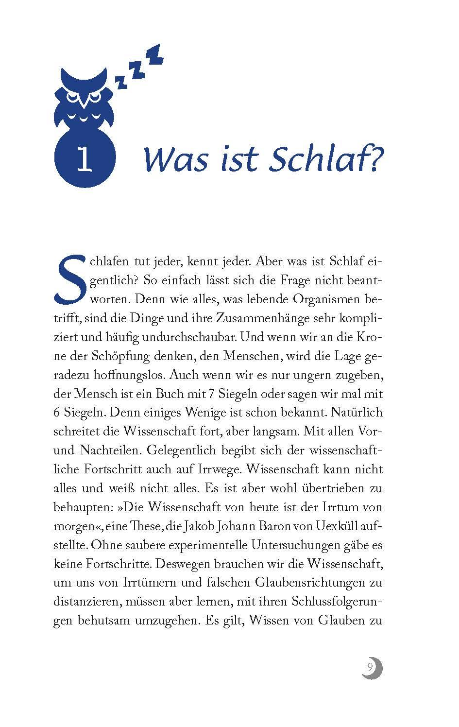 Beispielinhalt (Bild) Schlafkunde