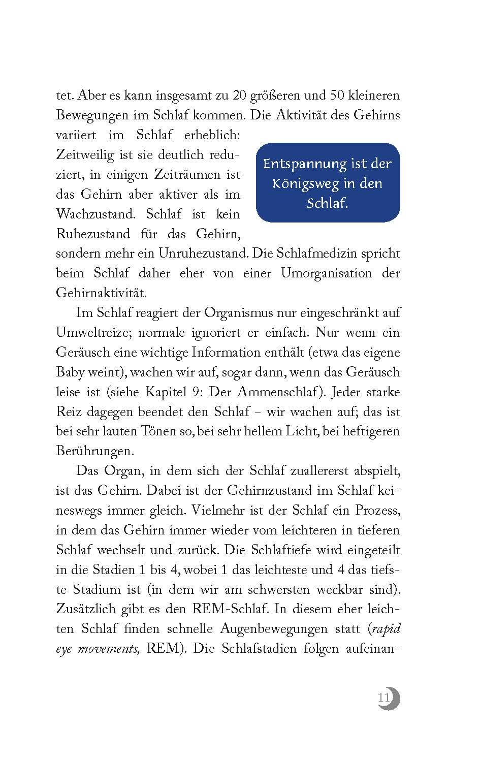 Beispielinhalt (Bild) Schlafkunde