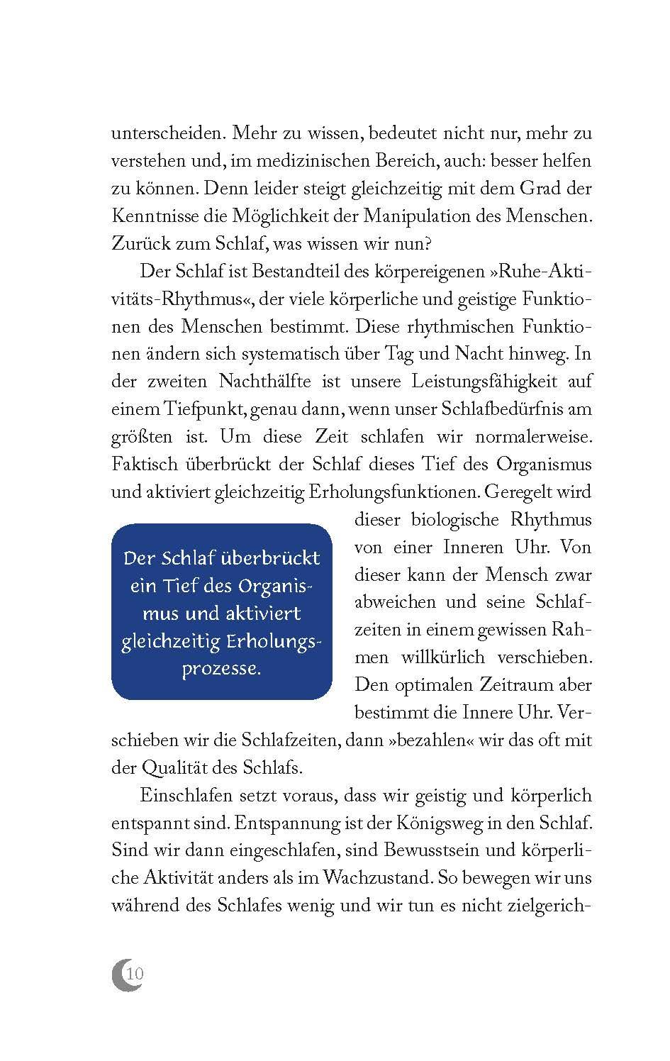 Beispielinhalt (Bild) Schlafkunde