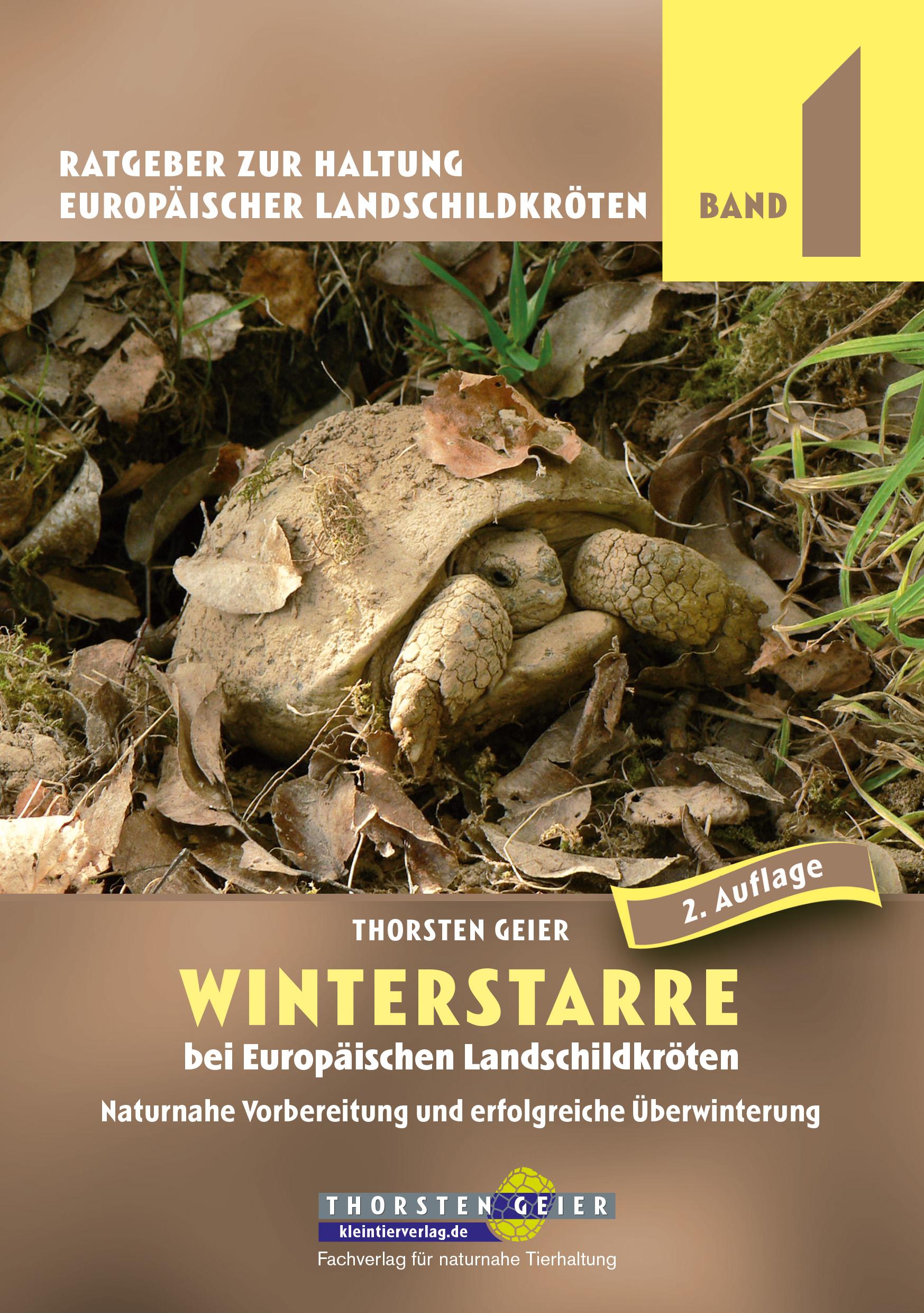 Vorderes Coverbild Winterstarre bei Europäischen Landschildkröten
