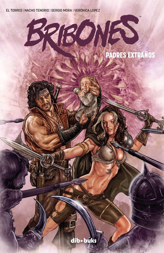 Vorderes Coverbild Bribones 4, Padres extraños