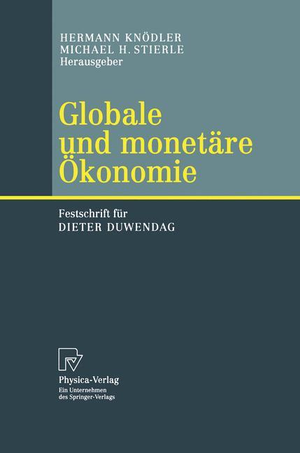Vorderes Coverbild Globale und monetäre Ökonomie