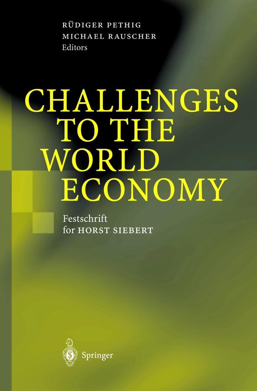 Vorderes Coverbild Challenges to the World Economy