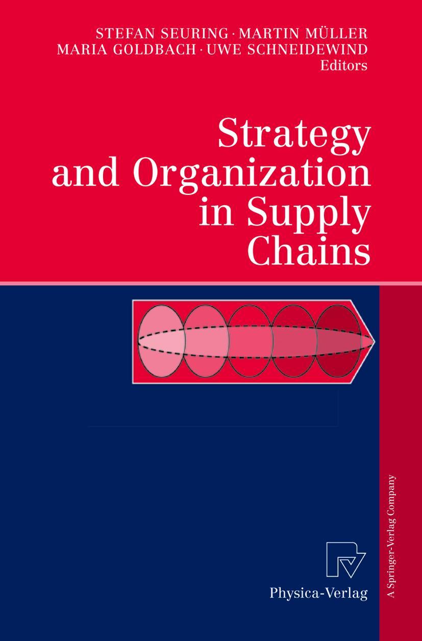 Vorderes Coverbild Strategy and Organization in Supply Chains