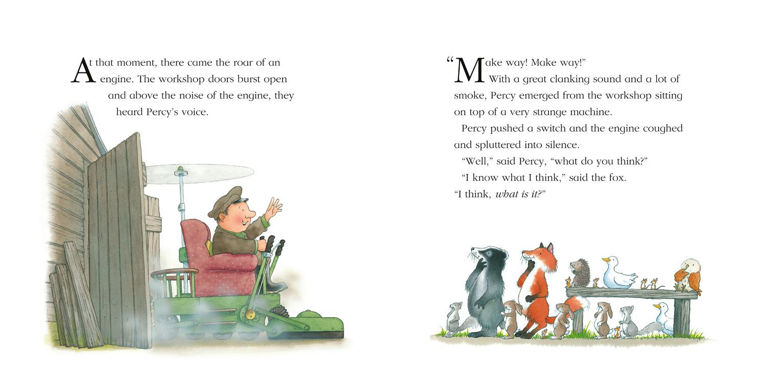 Beispielinhalt (Bild) Percy's Bumpy Ride