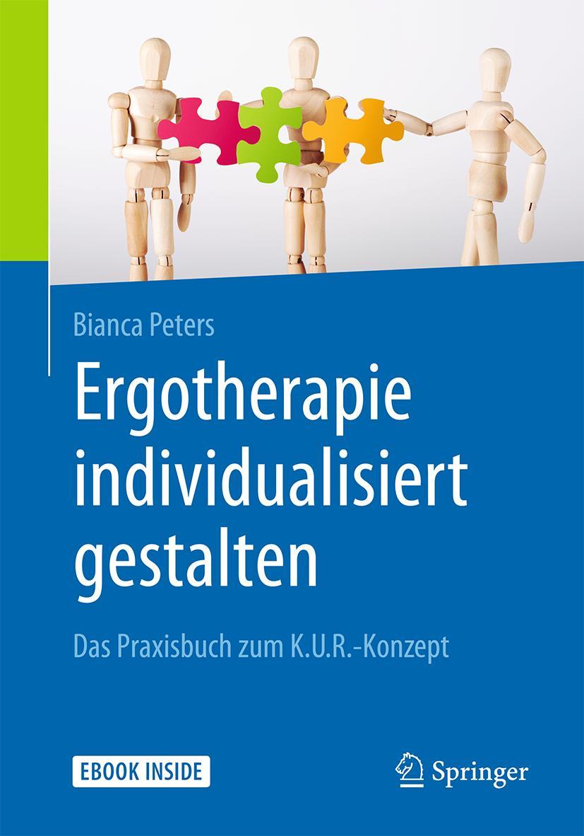 Vorderes Coverbild Arbeitsbuch Ergotherapie individualisiert gestalten