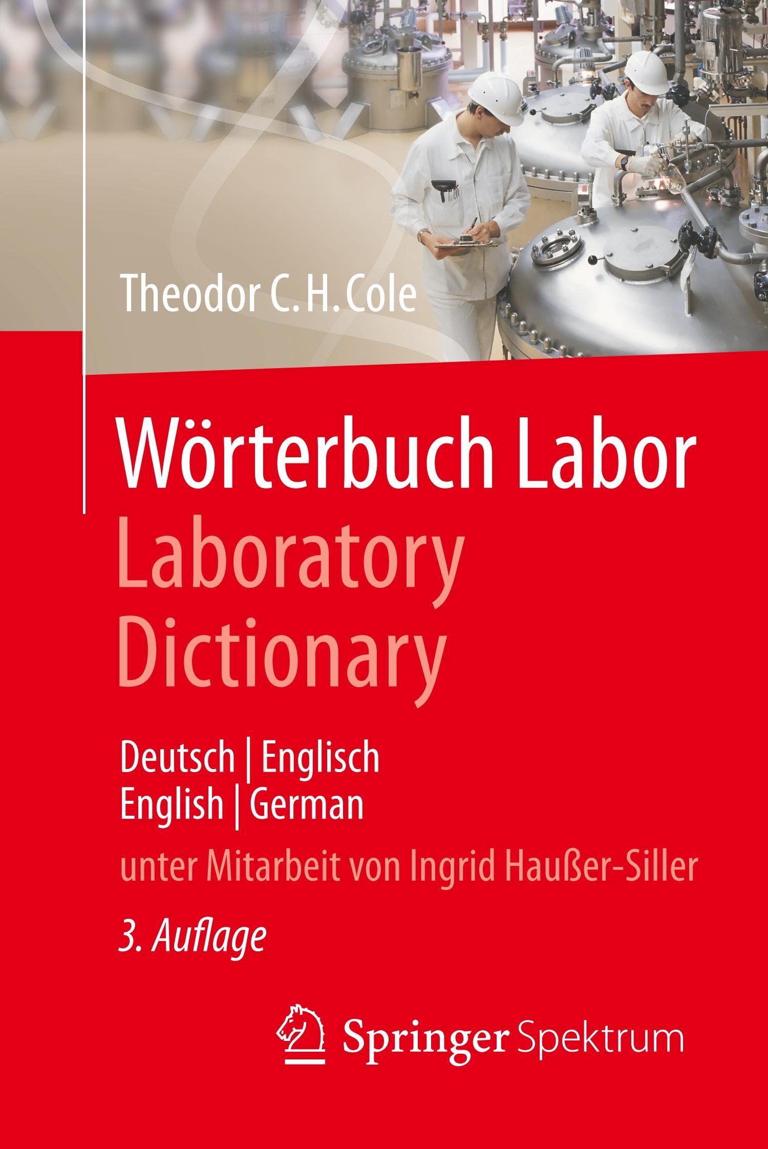Vorderes Coverbild Wörterbuch Labor / Laboratory Dictionary