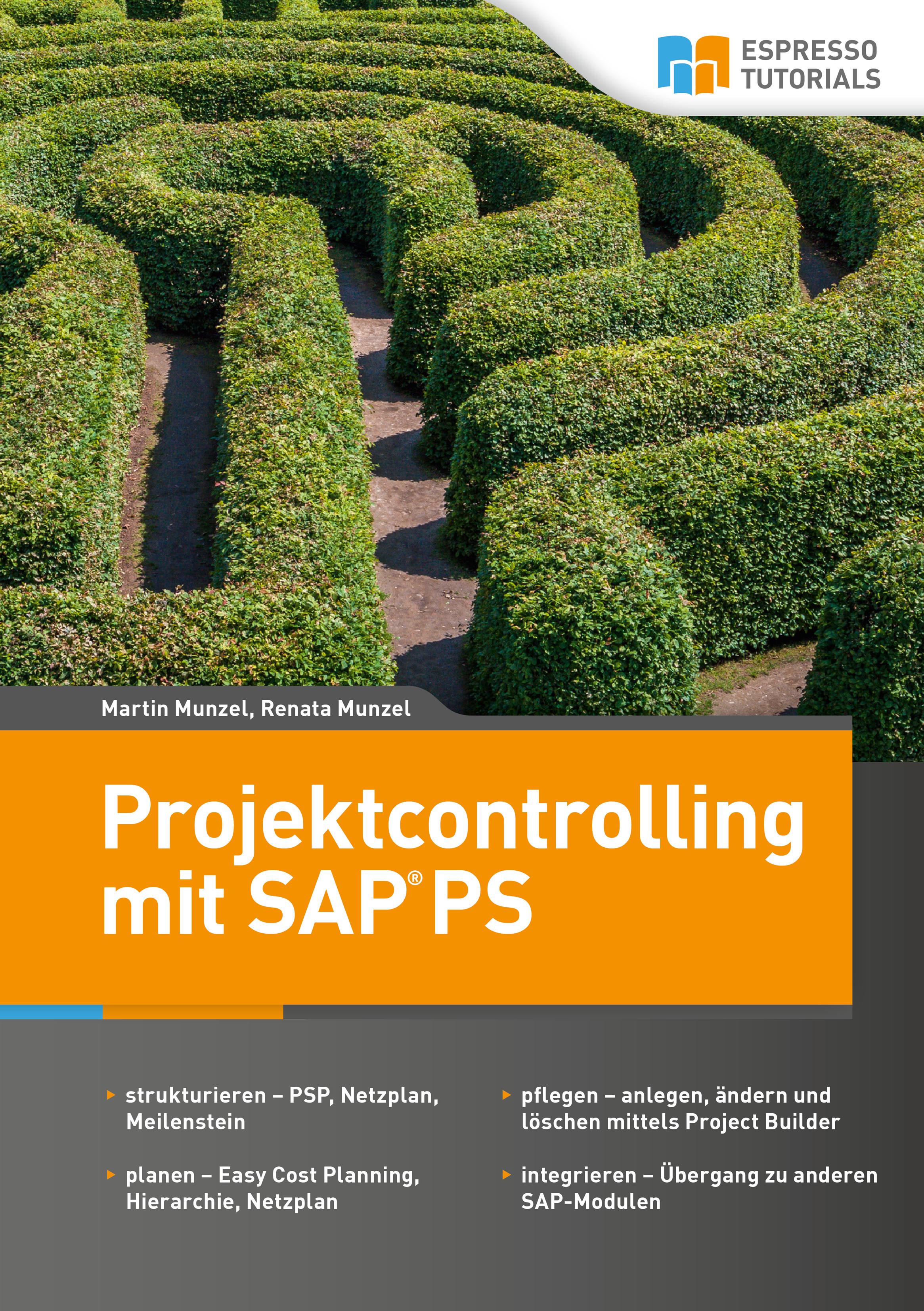 Vorderes Coverbild Projektcontrolling mit SAP PS
