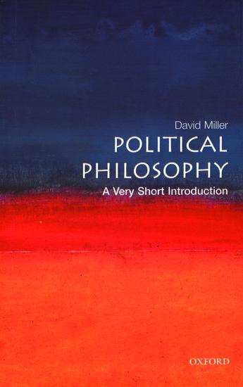 Vorderes Coverbild Political Philosophy