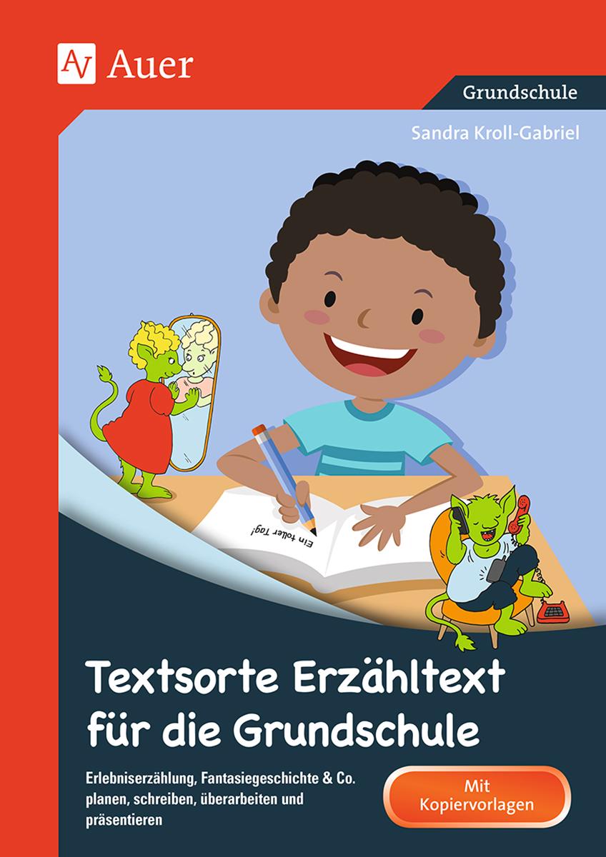 Vorderes Coverbild Textsorte Erzähltext für die Grundschule