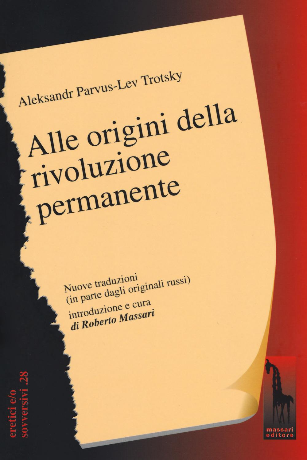 Vorderes Coverbild Alle origini della Rivoluzione permanente
