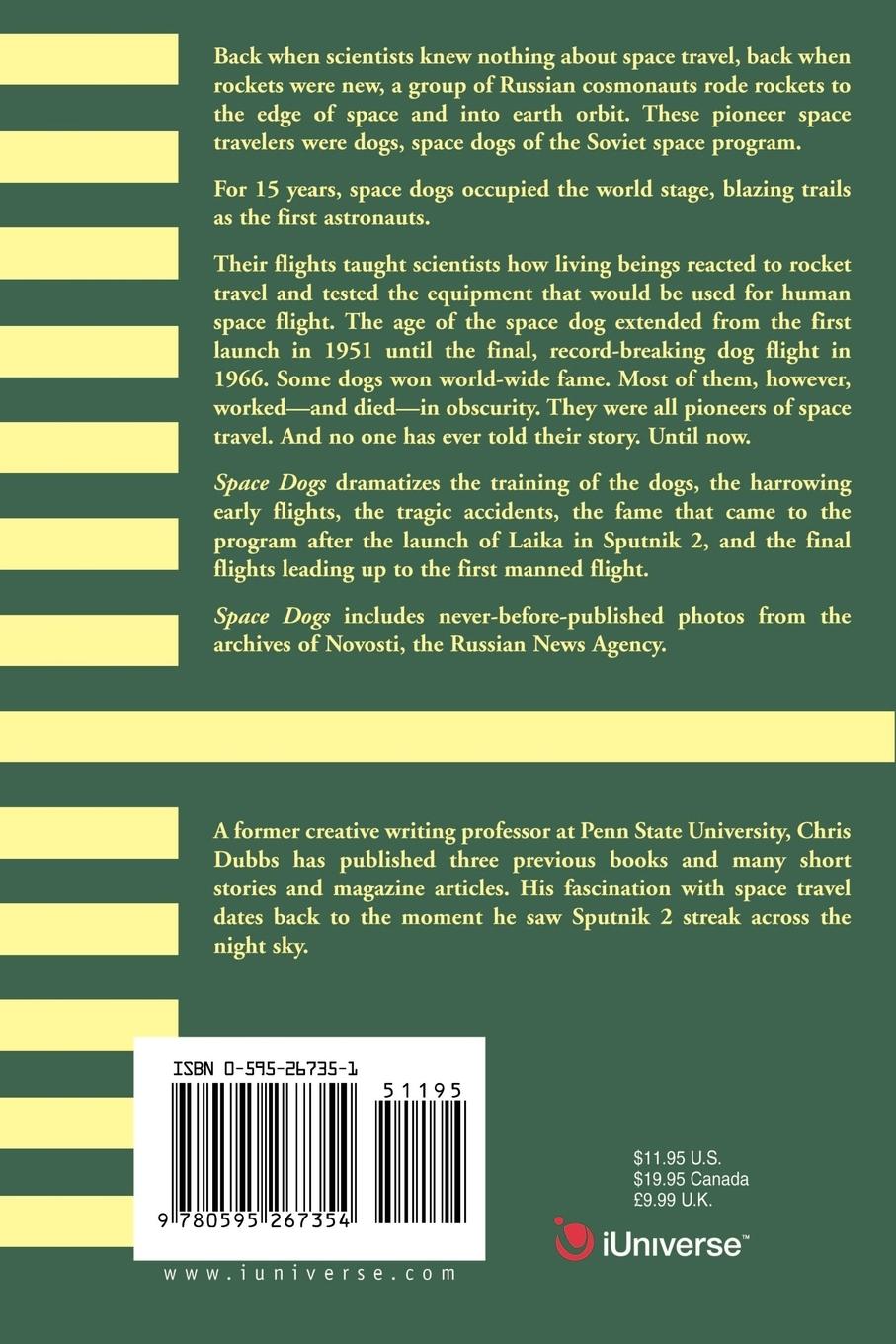 Rückseitencover Space Dogs