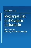 Vorderes Coverbild Medienrealität und Rezipientenhandeln