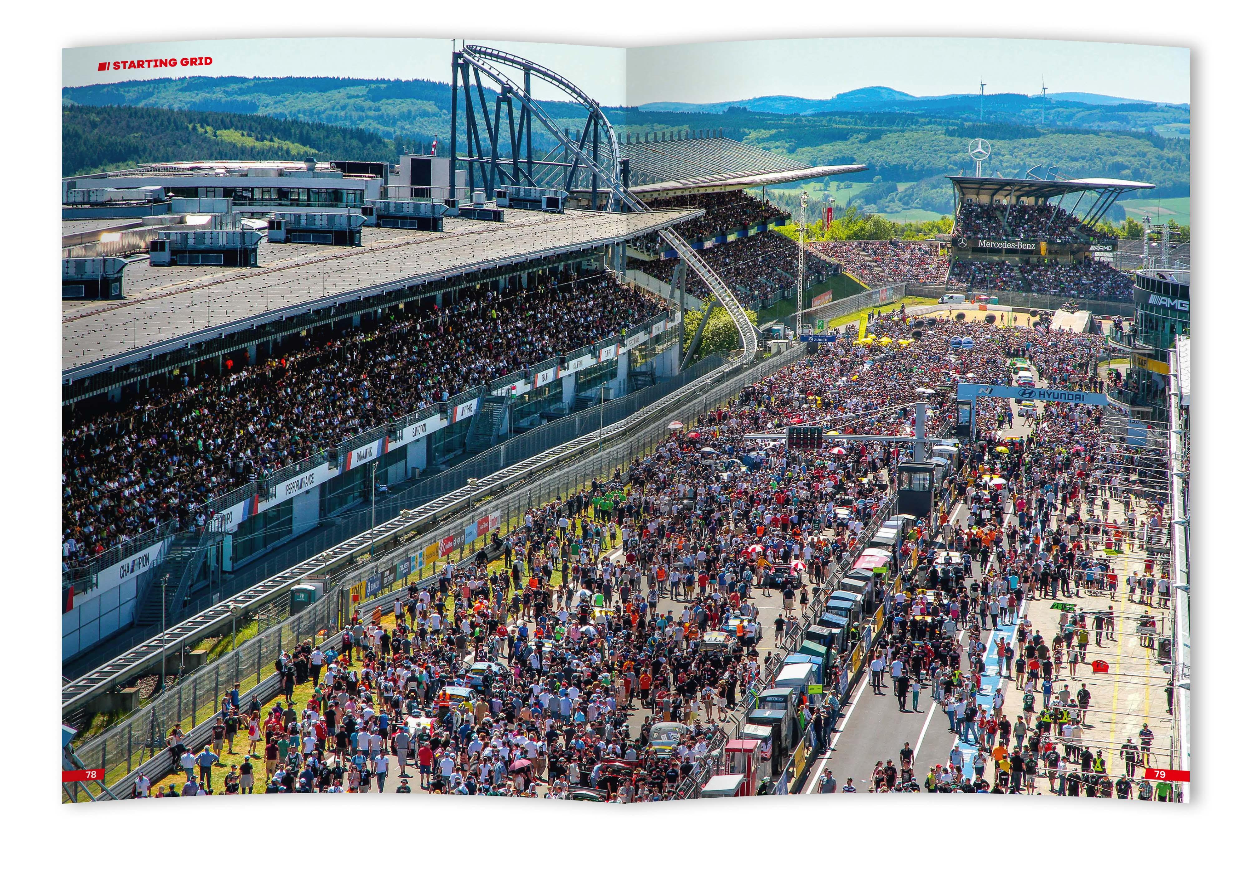 Beispielinhalt (Bild) 24h Rennen Nürburgring. Offizielles Jahrbuch zum 24 Stunden Rennen auf dem Nürburgring / 24 Stunden Nürburgring Nordschleife 2017