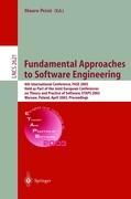 Vorderes Coverbild Fundamental Approaches to Software Engineering