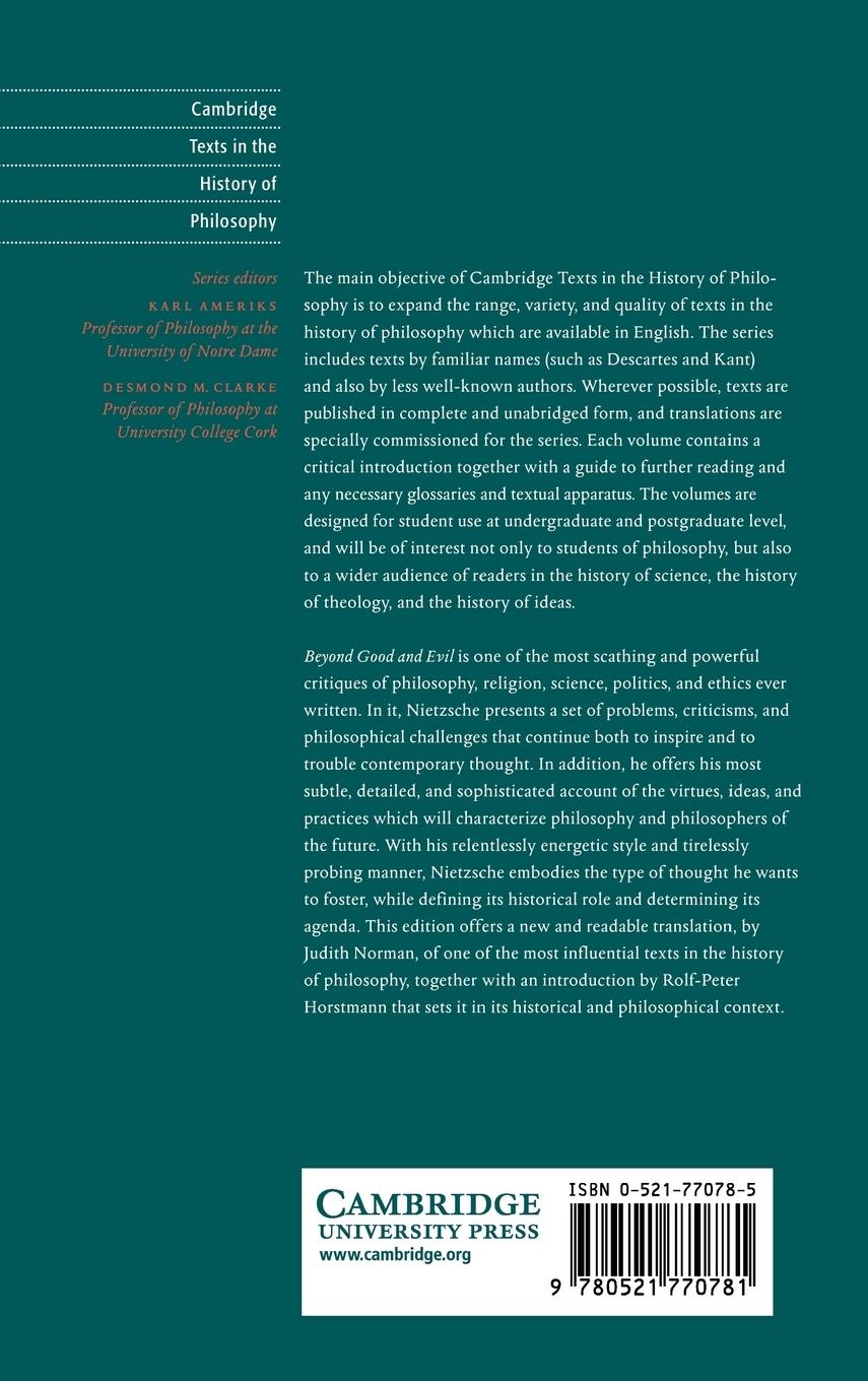 Rückseitencover Nietzsche