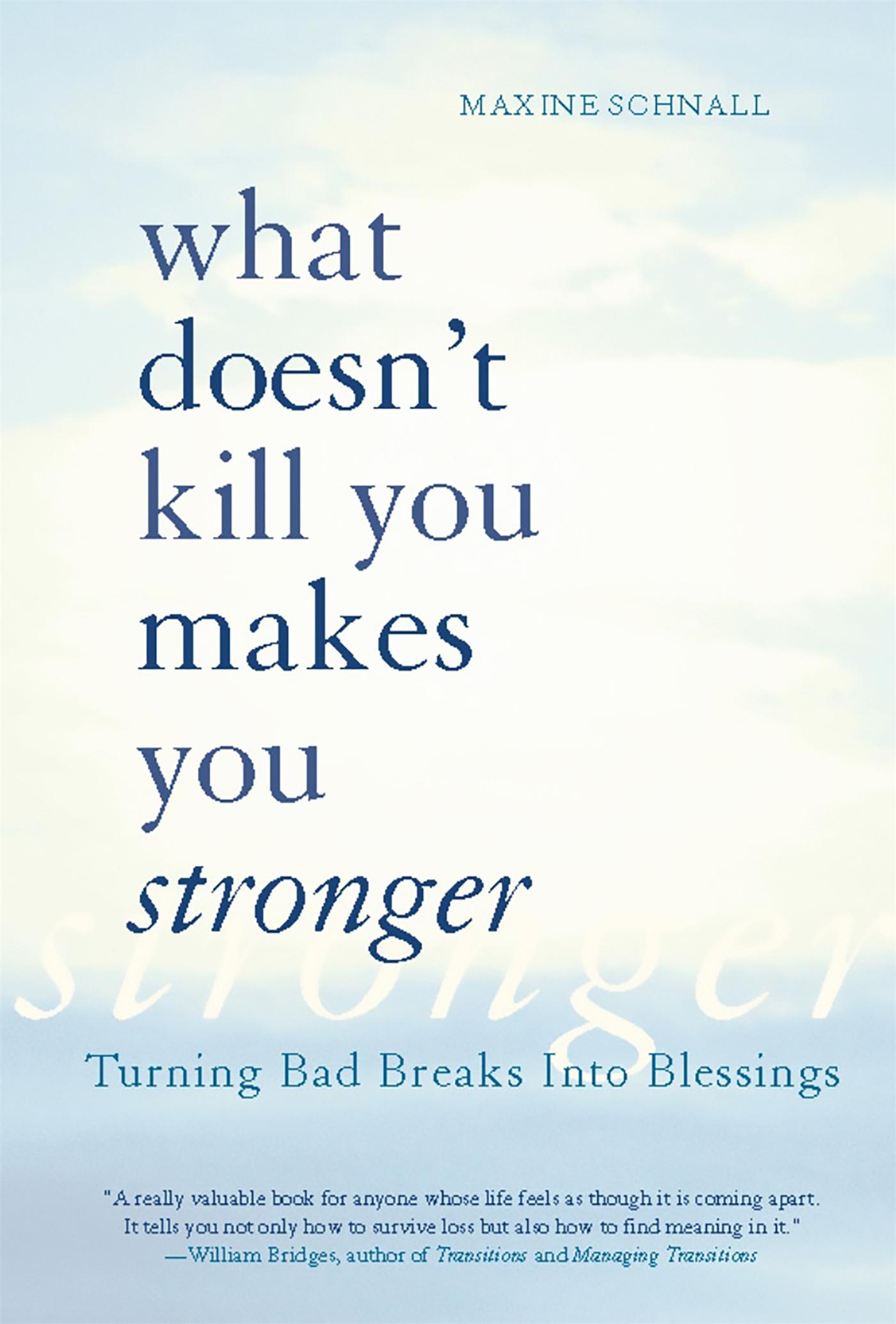 Vorderes Coverbild What Doesn't Kill You Makes You Stronger