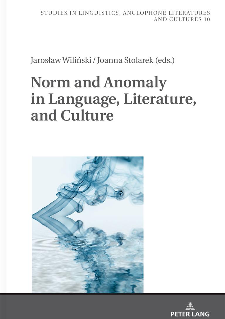 Vorderes Coverbild Norm and Anomaly in Language, Literature, and Culture