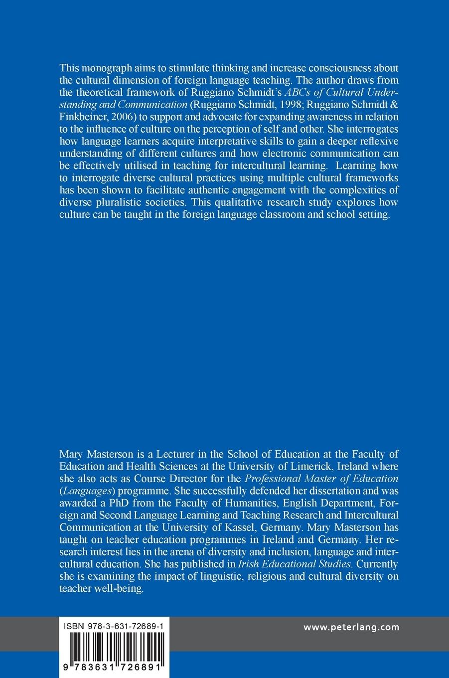 Rückseitencover Perception of the Self and Other and the Role of Language