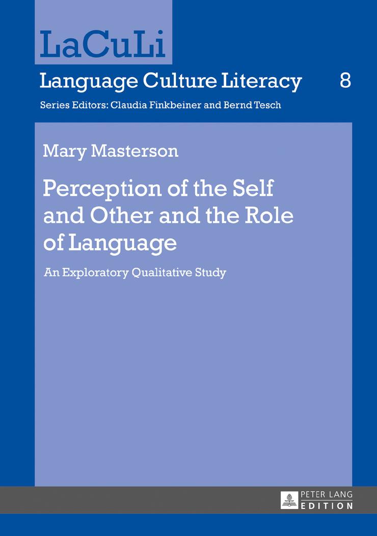Vorderes Coverbild Perception of the Self and Other and the Role of Language
