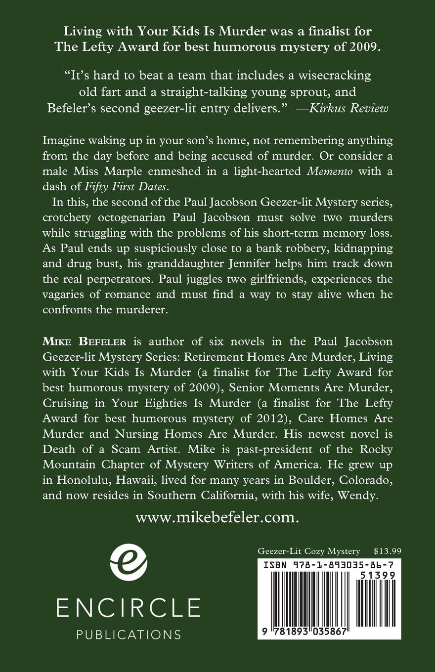 Rückseitencover Living With Your Kids is Murder