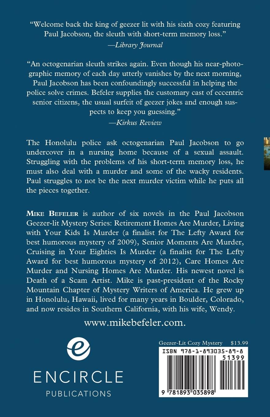 Rückseitencover Nursing Homes are Murder