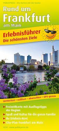 Vorderes Coverbild Rund um Frankfurt am Main 1:150 000