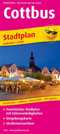 Vorderes Coverbild Cottbus 1 : 14 000