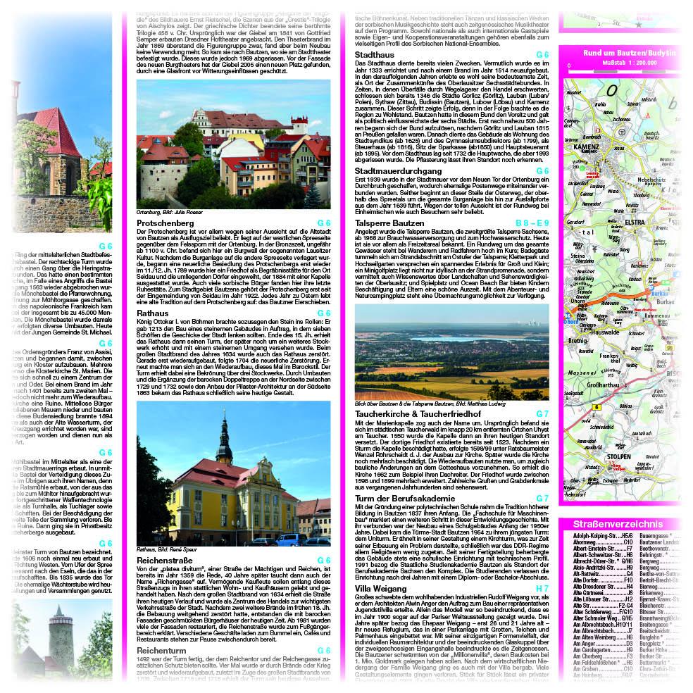 Beispielinhalt (Bild) Bautzen BudySin 1:14 000