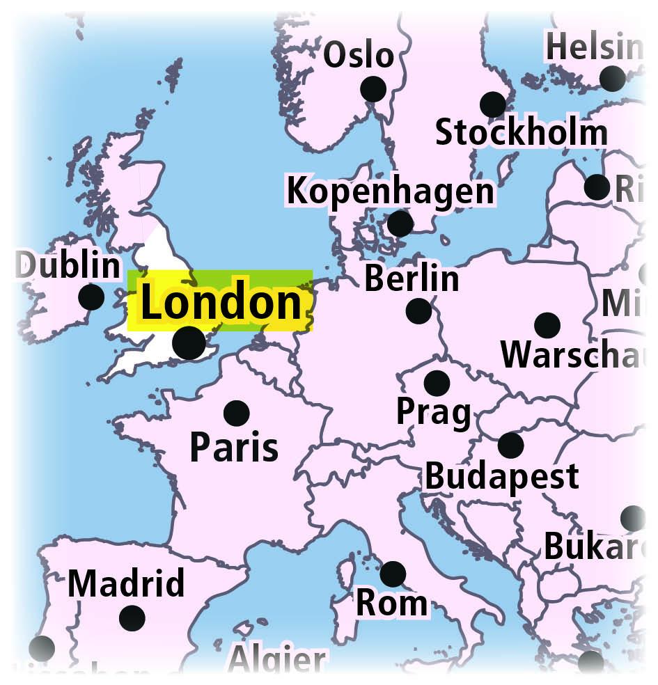 Beispielinhalt (Bild) London 1:11.000