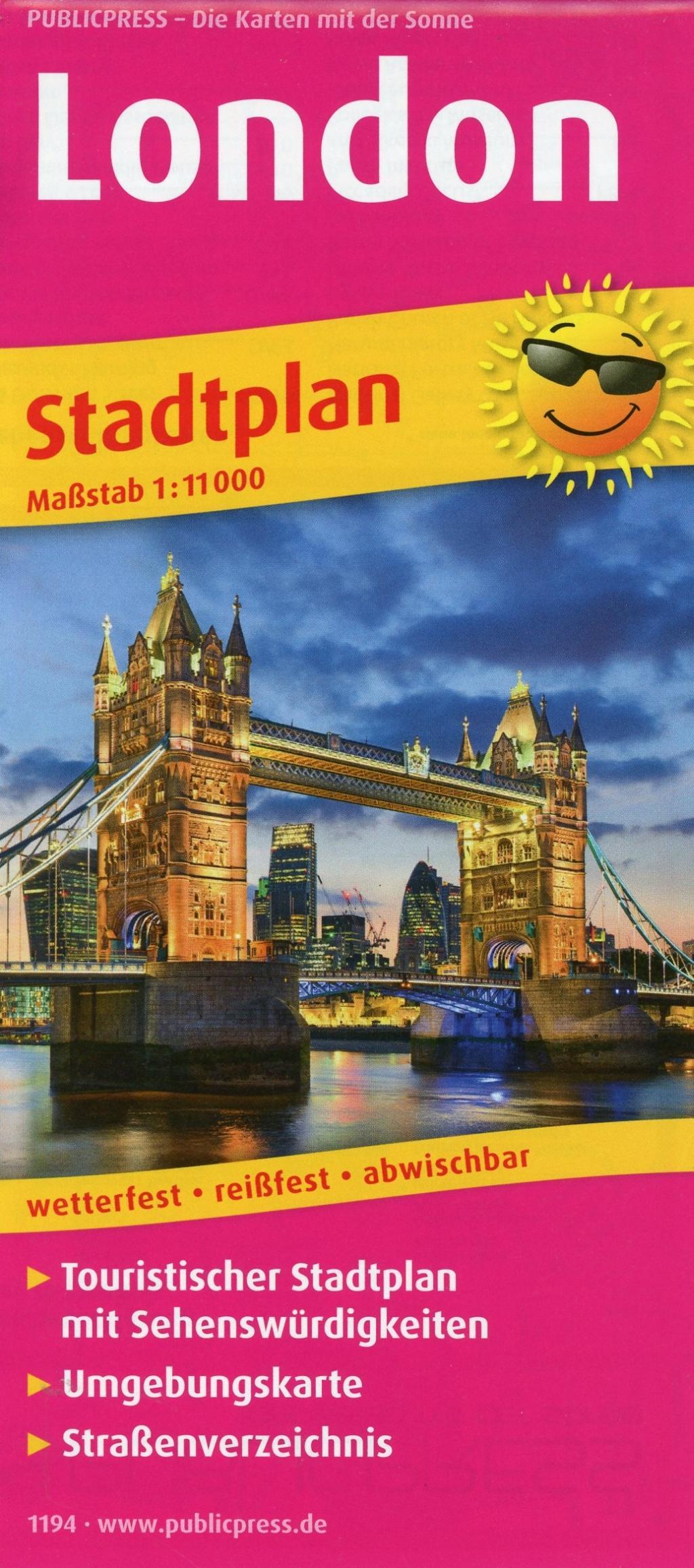 Vorderes Coverbild London 1:11.000