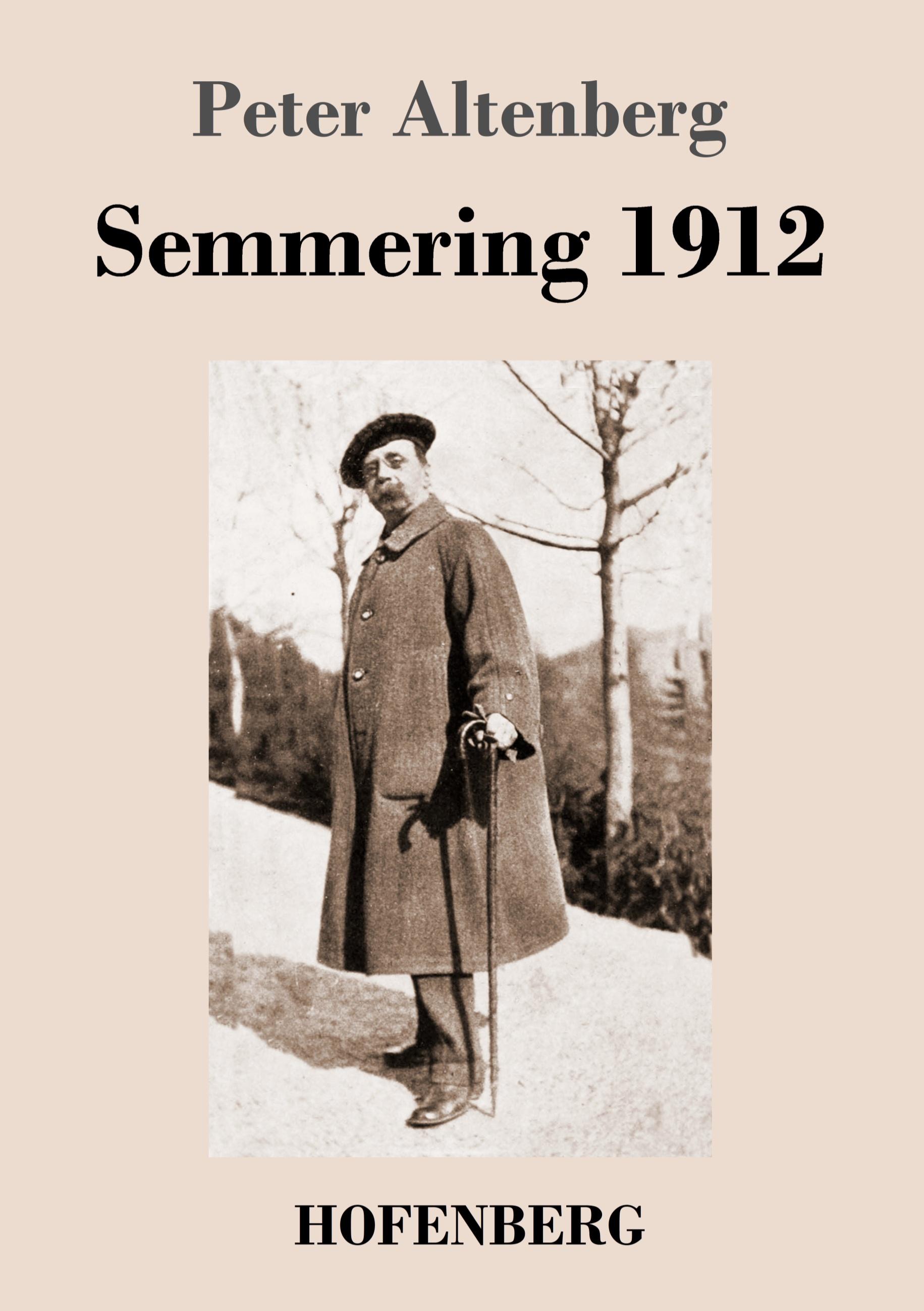 Vorderes Coverbild Semmering 1912