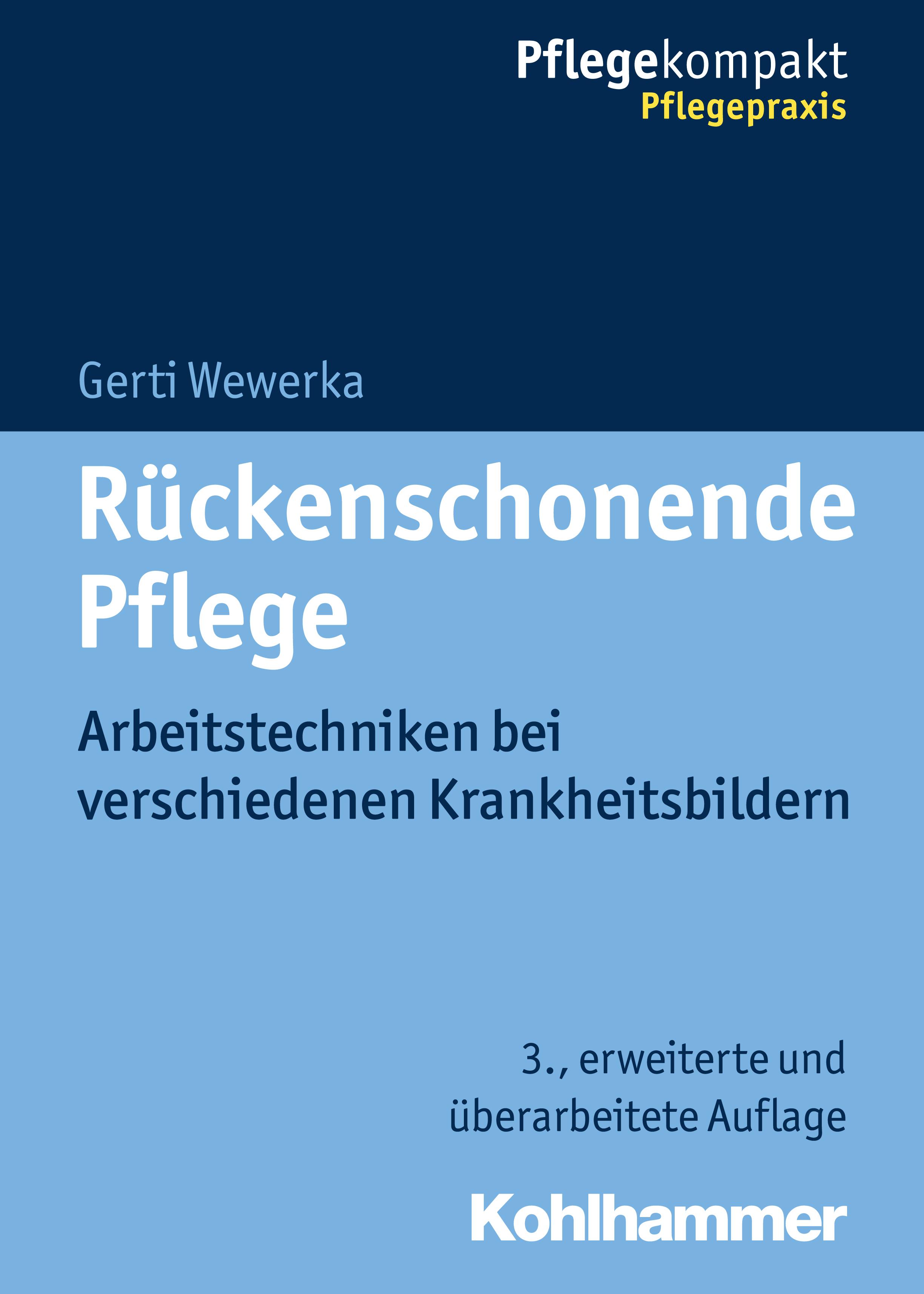 Vorderes Coverbild Rückenschonende Pflege