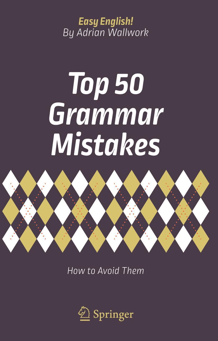 Vorderes Coverbild Top 50 Grammar Mistakes