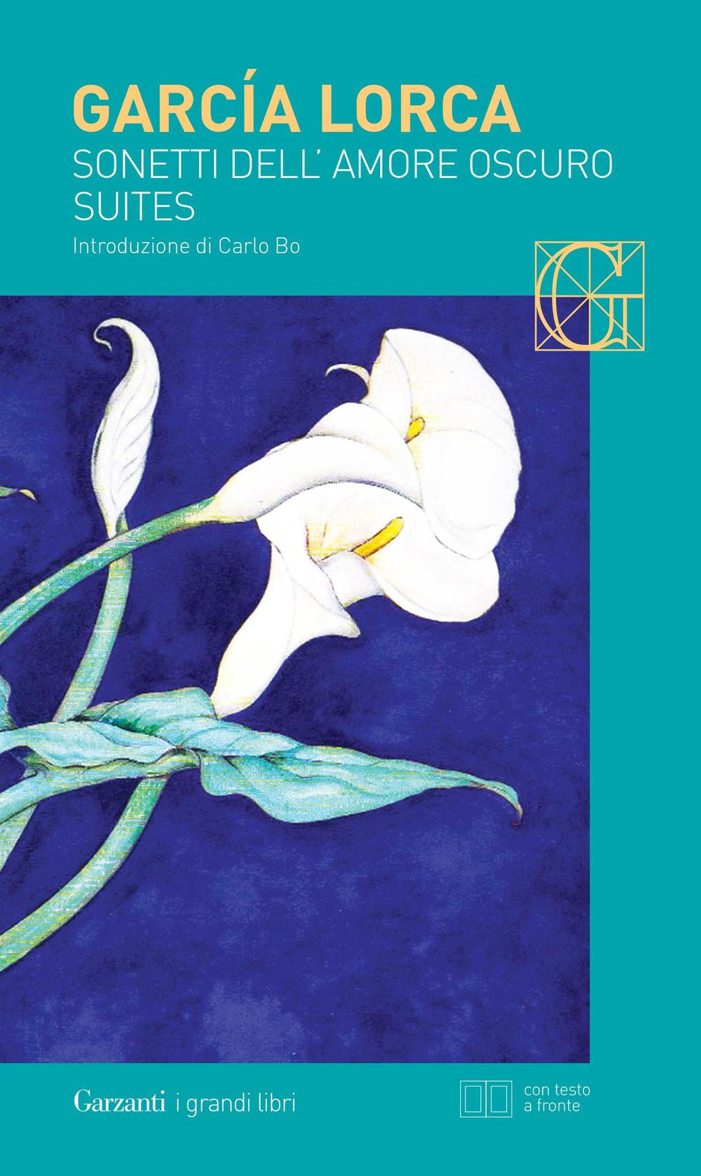 Vorderes Coverbild Sonetti dell'amore oscuro. Suites. Testo spagnolo a fronte