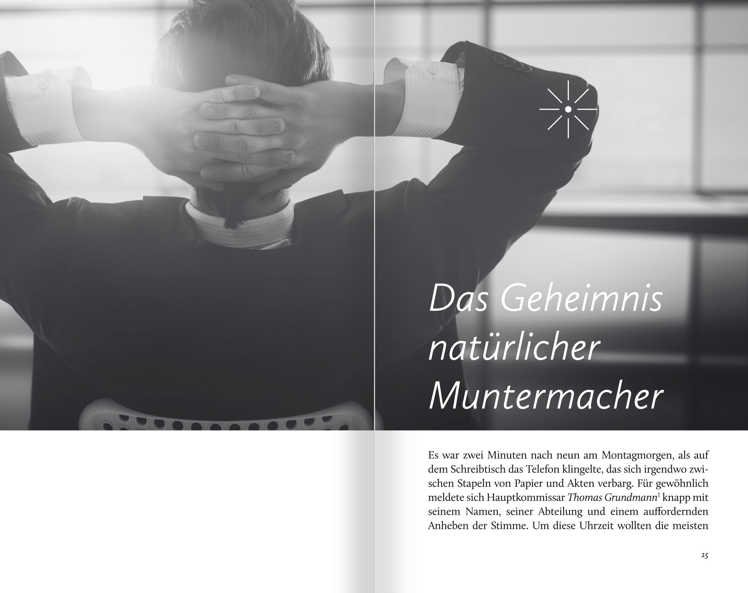 Beispielinhalt (Bild) Müssen macht müde - Wollen macht wach!