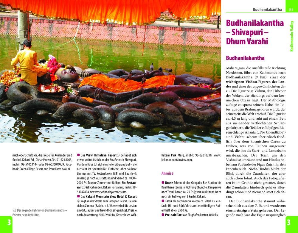 Beispielinhalt (Bild) Reise Know-How Reiseführer Nepal: Kathmandu Valley