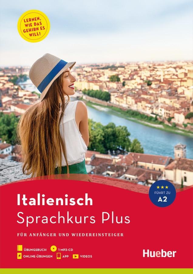 Vorderes Coverbild Sprachkurs Plus Italienisch. Buch mit MP3-CD, Onlineübungen, App und Videos